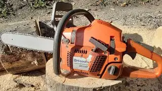 husqvarna 357xp (muffler mod & cylinder ported) urmează video  cu proba in lemn vizionare plăcută 🇷🇴