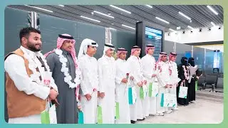 استقبال أبناء وبنات #تراؤف المشاركين في المعسكر العلمي #مسبار9