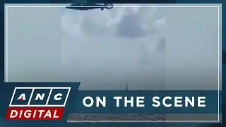 WATCH: Chinese navy helicopter hovers over Filipino fishermen in Rozul Reef on November 27 | ANC