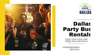 Enjoy Your Event with Dallas Party Bus Rentals @limoservicesdallas