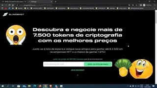 Slingshot  🚀 at&eacute; $ 2.500 em recompensas NFT e a chance de ganhar 1 BTC!