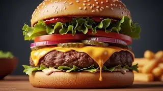 Making the Perfect Burger ASMR 🍔 | Crunchy & Juicy