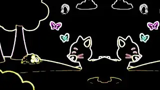 Cat Meow in the Farm Rhymes with video and sound effects 