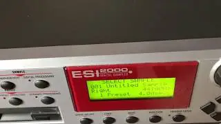 E-MU ESI 2000 Digital Sampler