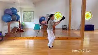 &ldquo;Radiant Lotus Fan Dance&rdquo; Practice by Lotus Tai Chi