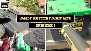 Повседневная жизнь в магазине аккумуляторов - Эпизод 1