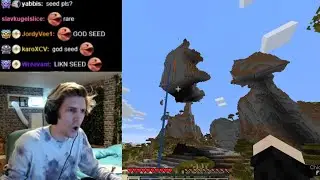 xQc FINDS A RARE SEED IN MINECRAFT
