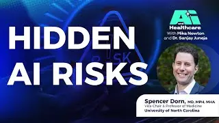 What are the risks of using AI in healthcare?