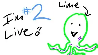 LimeTheOcto Live#2 | Making characters in Blender