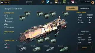 Nova Empire Light Cruiser - Design
