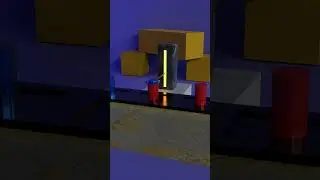Satisfying looping blender animation #blender #shorts #animation #blender3d #looping #meditate #fun