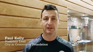 Football is for everyone | City in the Community, Manchester Met University Disability Event