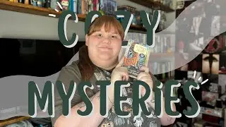 Cozy Mystery Book Haul for newbies✨ || books from a new genre that I was influenced to buy📚