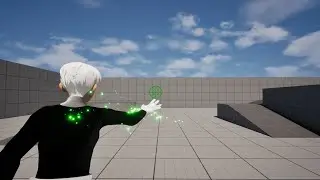 Danny Phantom Fan-Game WIP: aim & shoot showcase