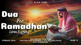 Ramadan Mubarak Dua for Day 28 | Seek Blessings and Tranquility | Embrace Divine Mercy. Alaa Aqel