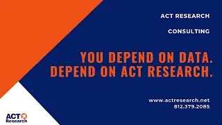 ACT Research: Consulting Work