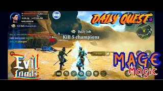 MAGE IN EVIL LANDS: 5 CHAMPIONS IN FALLEN DESERT ISLAND 🏜️ 08242021🏝️BEST ONLINE ACTION RPG 💫🧙🪄