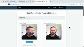 Eigenfaces Explained: Face Recognition Math, PCA, & Real-Time Web Demo