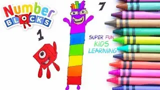 Numberblocks Drawing Numberblocks Coloring Pages Numberblocks Arts and Crafts
