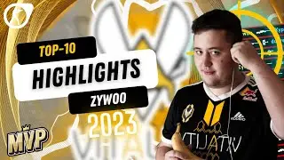 BEST ZYWOO HIGHLIGHTS CS:GO 2023 | TOP-10 MOMENTS ZYWOO TEAM VITALITY