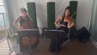Duo d'Amore performs Perfect by Ed Sheeran at Palais Royale in Toronto