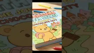 A delightful coloring book + story #coloringbook  #childrensbooks  #kidsactivities #usmoms