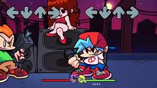 Friday night funkin' Gameplay Pico [Hard] Perfect (Italian version)+instant death bug.