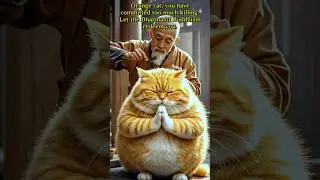 Buddha cat #cat #funny #funnycats