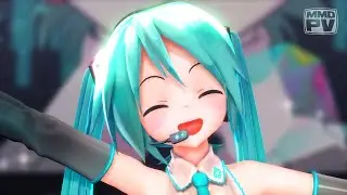 【MMD】あぴミクで Hand in Hand