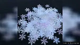 300Pcs/Bag Snowflake Frozen Party Snowflake Christmas Decorations For Home Winter Decorations Weddin