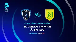 J16 I Paris FC vs FC Nantes en replay (0-0) I ARKEMA Première Ligue 2024-2025