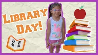 Yazzy Goes To The Library! | Library Day!