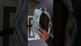 Fully Lined Expandable Shoe Storage Bag #sewing
