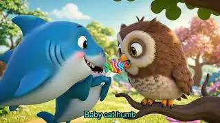 Baby Cat Giving A Hug Jolly English Melodies, EngliKids Music