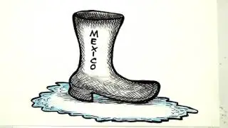 La mano negra del Cartun Perez    BOTA BRINCA CHARCOS