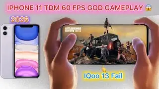 iPhone 11 😱 Pro Level TDM Gameplay in 2026 Quick Reflex If You Buy Or Not 🤔 ! #iphone11 ! @zyphixv4 