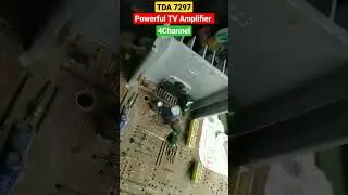 TDA 7297 4CHANNEL 15WATTS TV AMPLIFIER #shortsfeed #shortsvideo #youtubeshorts #shorts #poweramps