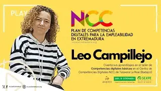 Leo Campillejo participante en el Centro de Competencias Digitales-NCC de Talavera La Real.