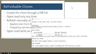 2 обновляемых клона, обновляемые клоны PDB в базе данных Oracle