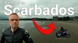Seaside Ride on a Street Triple 675 | Barnsley to Scarborough Motorcycle Vlog or Summet