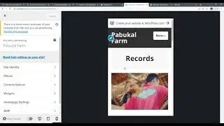 Wordpress Navigation - Pabukal Farm Website
