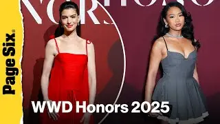 Энн Хэтэуэй, Суни Ли и другие знаменитости посещают WWD Honors 2025