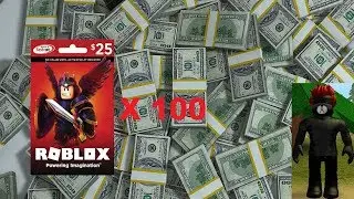 Roblox Gift Card Giveaway $2500 | Race to 50,000 Subs | Win Roblox Gift Cards