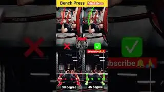 Big bench press mistakes | Dumbbell bench press mistakes #gym #trending #shorts #youtubeshorts