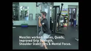 Bottom Up Kettlebell Squat