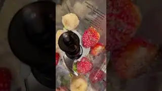 Asmr toddler eating healthy smoothie #asmr #hiddenveg #pickyeater #kidsfood