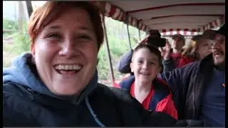 A FUN RIDE ON THE ZOO TRAIN!!