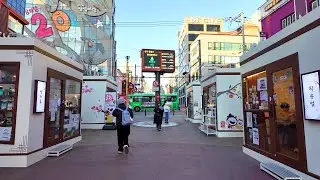 [4K] Hongdae Walking Tour, Seoul&rsquo;s Trendiest Fashion Street & Red Road | Seoul Walk