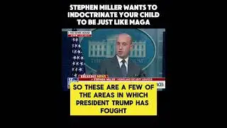 #StephenMiller  #MAGA  #EducationPolicy #FederalFunding #SchoolPolicy  #TaxpayerMoney   #NewsUpdat