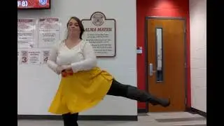 Sugar plum fairy, full routine, Baton Club, Nutcracker